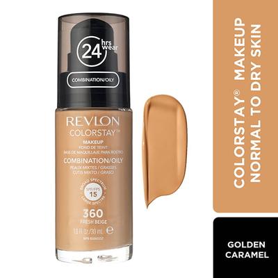 Revlon Colorstay Makeup For Combination / Oily Skin - Golden Caramel Spf 15 30 Ml - Foundation