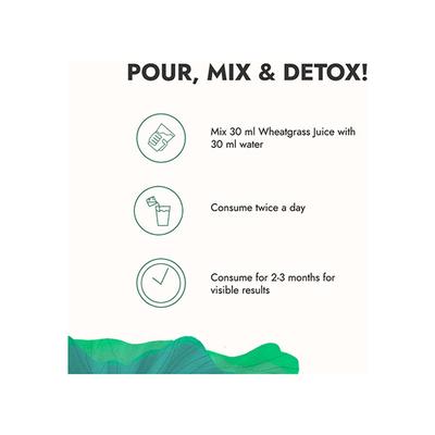 Kapiva Ayurveda Wheat Grass Juice 1000 ml (N) - Multi-Vitamins