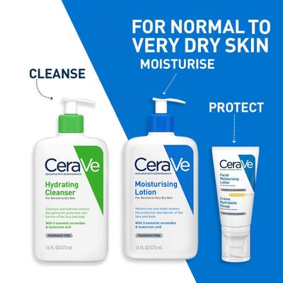 CeraVe Moisturising Lotion For Dry To Very Dry Skin 473 ml - Lotions & Creams