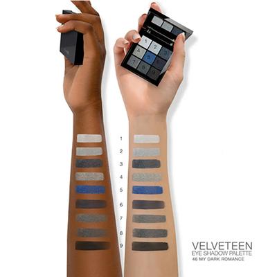 GA-DE Velveteen Eyeshadow Palette 46 My Dark Romance 8.1 gm - Eye Shadow Palettes