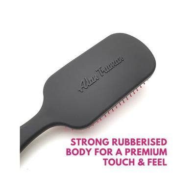 Alan Truman Knot No More Detangling & Hair Care Brush - Pink Hot Glare 1's - Hair Brushes