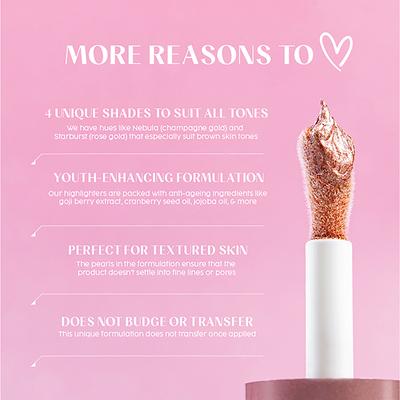 House Of Makeup Starry Night Pearly Glow Liquid Highlighter - Starburst 6 ml - Highlighters & Illuminators