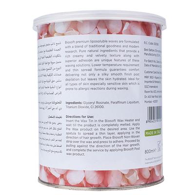 Biosoft Pink Cream Wax Liposoluble Wax 800 ml - Shaving & Hair Removal