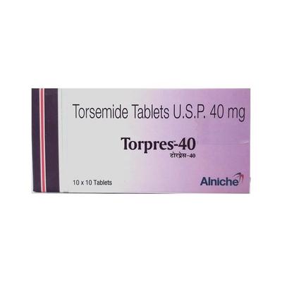 Torpres 40mg Tablet 10'S - Hypertension-Diu