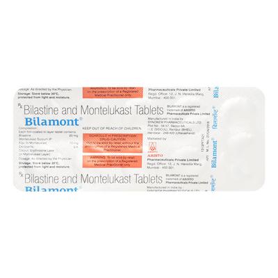 BILAMONT Tablet 10's - Allergies-Ant
