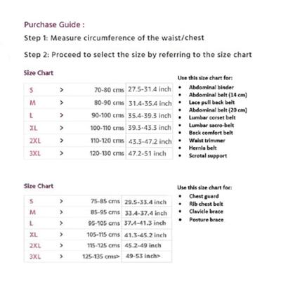 Flamingo Chest Guard (OC - 2048) (L) - Back/Abdomen Supports