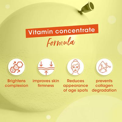 Simple Booster Serum 10 Percent Vitamin C+E+F for Youthful Glowing Skin 15 ml - Face Serum