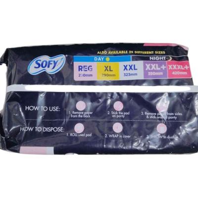 Sofy Bodyfit Nights Longest Pads (XXL) 15's - Sanitary Napkins