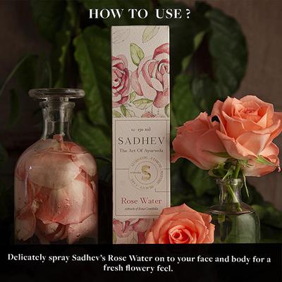 Sadhev Rose Water Toner 150 ml - Toners