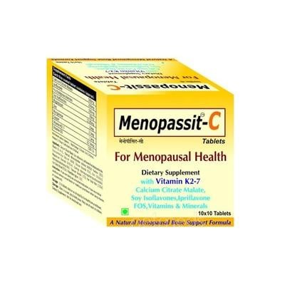 Shreys Menopassit-C for Optimal Bone Health 100's - Calcium And Minerals