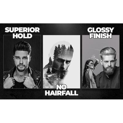 Beardo Hair Wax - Strong Hold Crystal Wax 100 gm - Hair Gels & Waxes