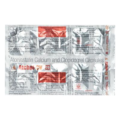 ATCHOL CV 20 Capsule 10's - High Cholesterol-Dys
