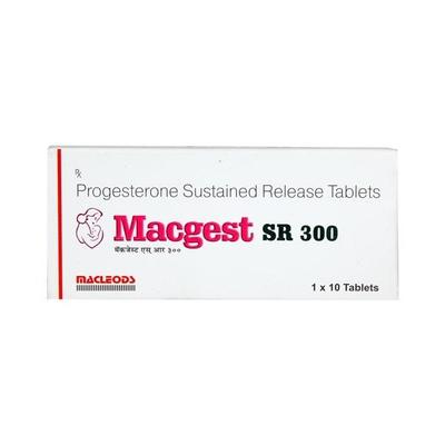 Macgest SR 300mg Tablet 10'S - Hormonal Therapy-Oes