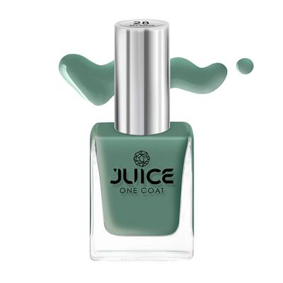 JUICE One Coat Long Lasting Quick Dry Chip Resistent Nail Polish SEA GREEN 28 11 ml - Nail Polish