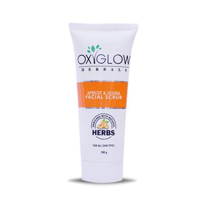 Oxyglow Facial Scrub - Apricot & Jojoba 100 gm - Face Scrubs
