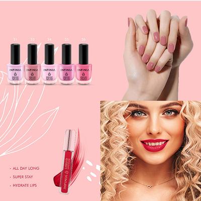 Infinia Wine Single Coat Nail Polish Umber Red 048 12 ml - Nail Polish