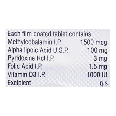Zyb12 D Tablet 10's - Neuropathic Pain-Dru