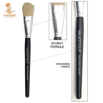 Majestique Facial Mask Brush Makeup Brushes Cosmetic Tools With Black Sturdy Handle Soft Facial Mask 1's - Face Brush