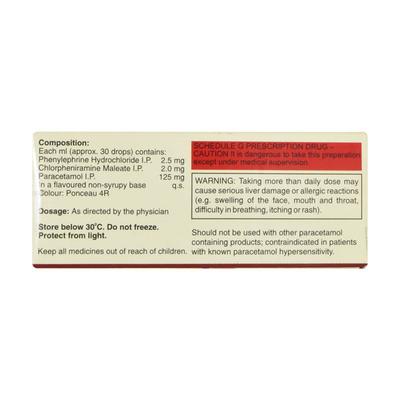 Alex P Paediatric Oral Drops 15ml - Cough And Cold-Cou