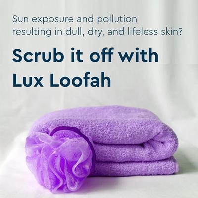 Gubb Exfoliating Bath Loofah- Lilac 1's - Loofahs & Sponges