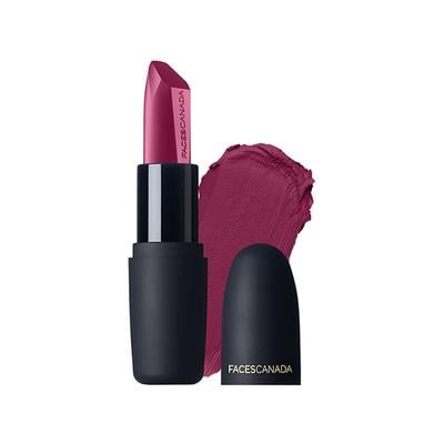 Faces Canada Weightless Matte Lipstick - Hot Plum 24 (Plum), 4.5gm - Lipsticks