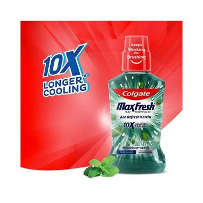 Colgate-Palmolive, Colgate Plax Antibacterial Mouthwash, 24/7 Fresh Breath (Fresh Mint) 250 ml - Mouthwash