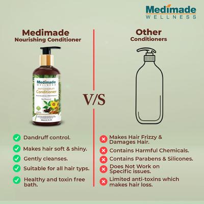 Medimade Anti Dandruff Conditioner (Pack of 2) 1's - Conditioners