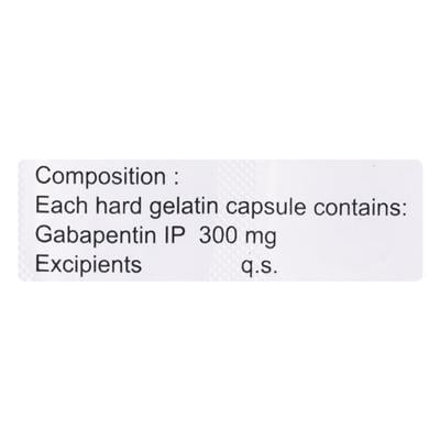 ACEGABA 300 Capsule 10's - Neuropathic Pain-Dru