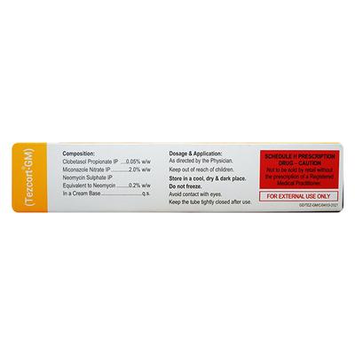 Tezcort GM Cream 15gm - Skin Infections-Toc