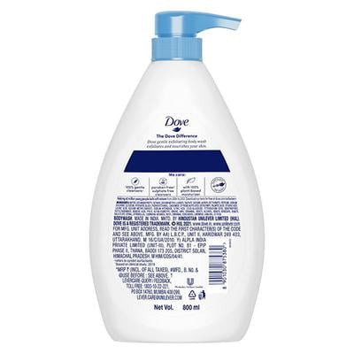 Dove Gentle Exfoliating Beads Body Wash 24h Moisturised Skin 800ml - Shower Gels & Body Wash