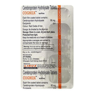 Cogniza Tablet 10'S - ADHD