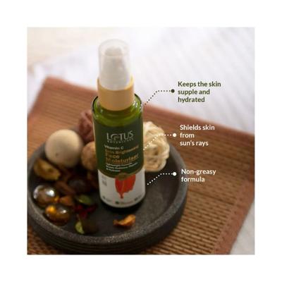 Lotus Botanicals Skin Brightening Face Moisturiser 45 gm - Face Moisturizers