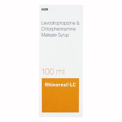 RHINOREST LC Syrup 100ml - Cough And Cold-Cou
