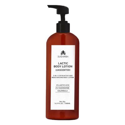 Suganda Lactic Body Lotion Unscented 500 ml - Lotions & Creams