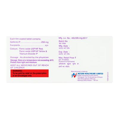 Gefitero 250mg Tablet 10'S - Cancer Oncology-Tar