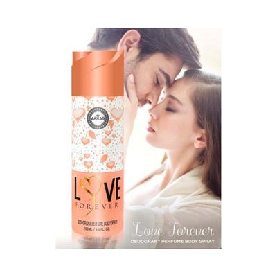 ARRAS Love Forever Deodorant Body Spray, Long Lasting Fragances, for Men & Women 200 ml - Perfumes (Edt/Edp)