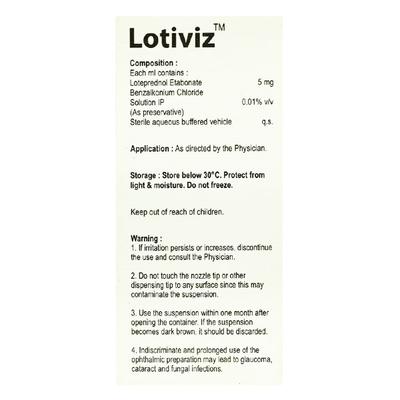 LOTIVIZ 0.5% Eye Drops 5ml - Eye conditions-Eye