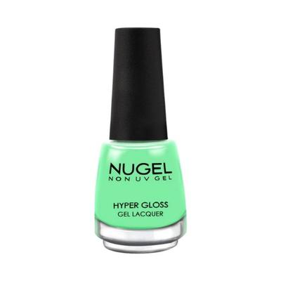 Nugel SCREEN GREEN 91 Non Uv Gel Hyper Gloss Nail Enamel 13 ml - Nail Polish