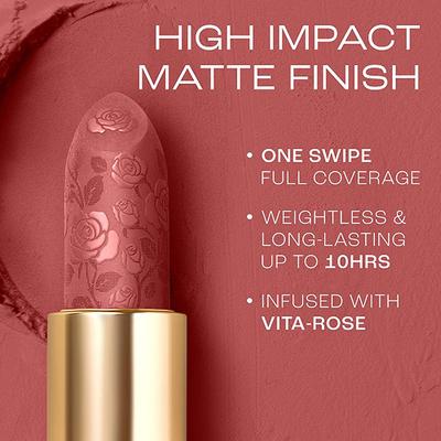 Lakme Rouge Bloom Powder Matte Bullet Nude Nectar 201 4 gm - Lipsticks