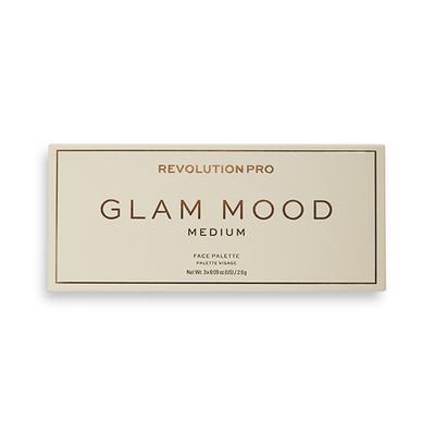 Revolution Pro Glam Mood Face Palette Medium 7.8 gm - Eye Shadow Palettes