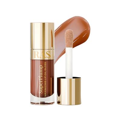 RAS Luxury Skincare Super Plump Lip Oil Gloss - Hazelnut Glow 9 ml - Lip Glosses