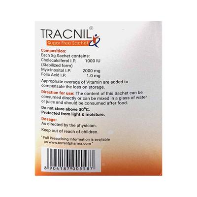 TRACNIL SUGAR FREE Sachet 5g - Supplements-Sup