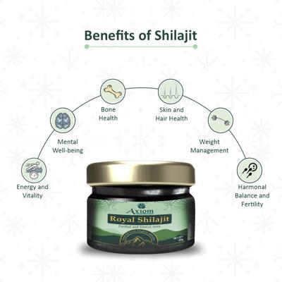 Axiom Royal Shilajit Resin 20 g - Speciality Medicines