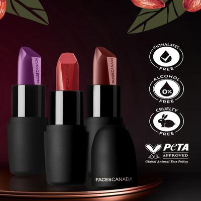 Facescanada Weightless Matte Finish Lipstick Fuschia Wave 02 4.5 gm - Lipsticks
