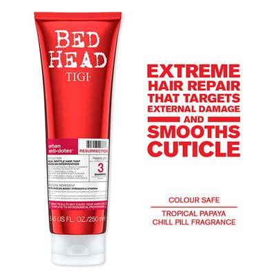 Tigi Bed Head Urban Anti-Dotes Resurrection Repairing Level 3 Shampoo 250 Ml - Shampoos