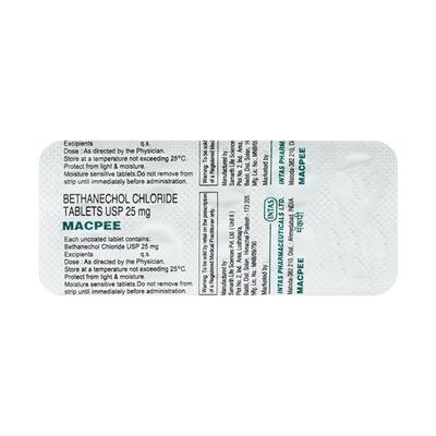 Macpee Tablet 10'S - Urinary Retention-Oth