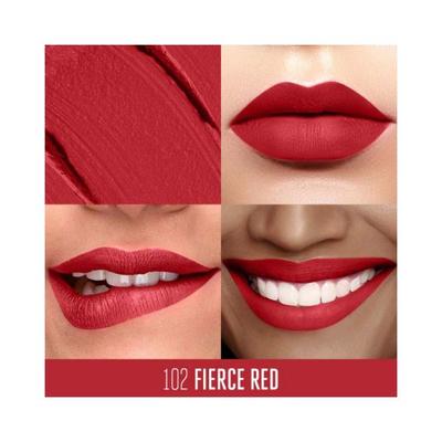 Lakme Absolute Plush Matte Lip Crayon 102 Fierce Red 2.8 gm - Lipsticks