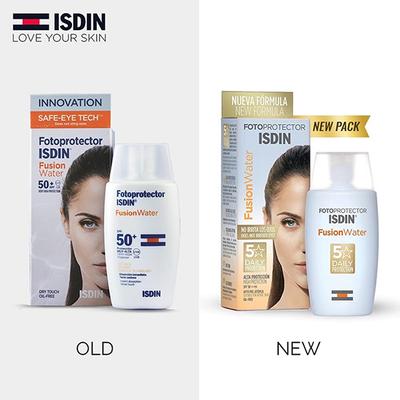 ISDIN Fotoprotector Fusion Water SPF 50 50 ml - Face Sunscreen