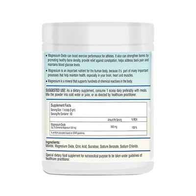 Healthvit Magneed Magnesium Powder - Orange Flavour 300 gm - Calcium And Minerals
