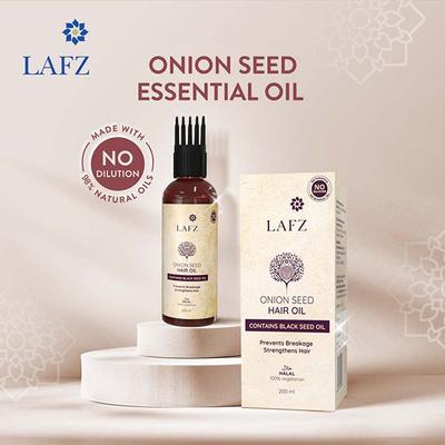 Lafz Onion Seed Oil For Hair 100 ml - Hair Oils